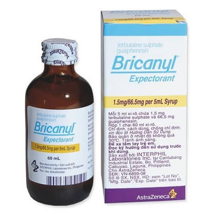 Bricanyl surup инструкция, состав, способ применения, дозировка